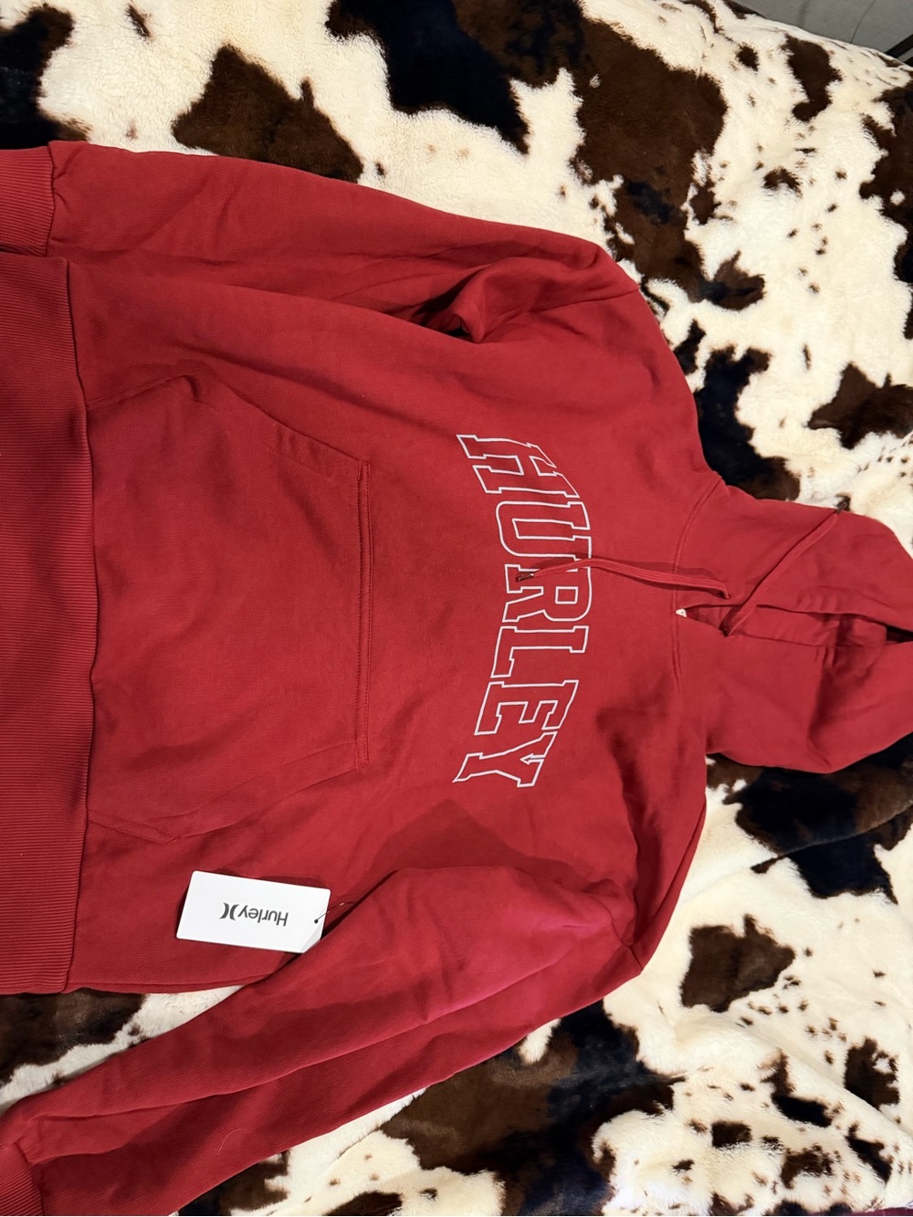 Hurley Red Pullover Hoodie